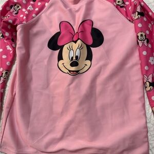 Pink Minnie Mouse Long Sleeve Shirt